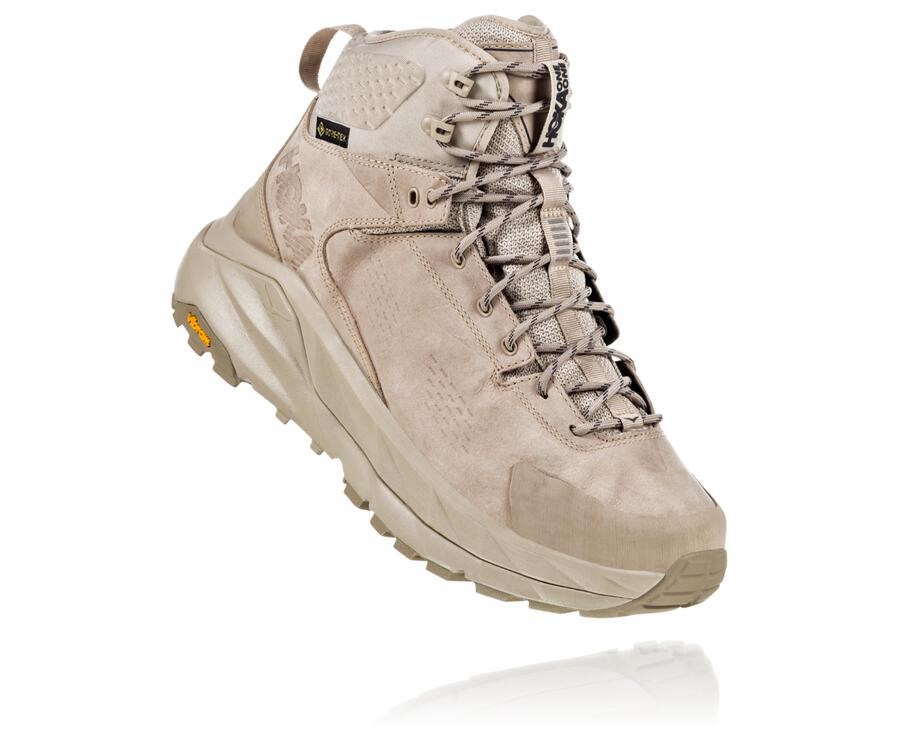 Hoka Kaha Gore-Tex - Men's Hiking Boots - Brown - UK 924KPJIRT